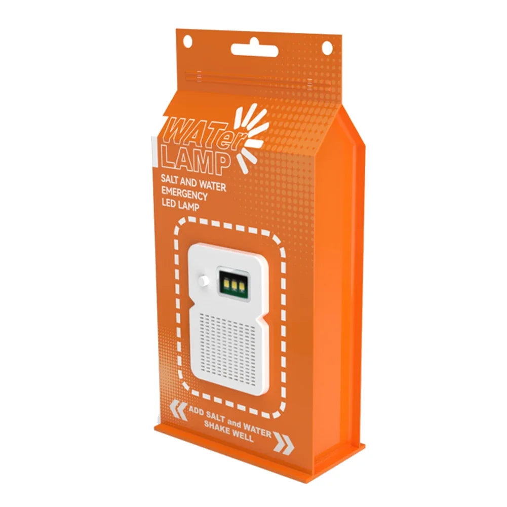 Reusable Water/Salt LED Emergency Lamp