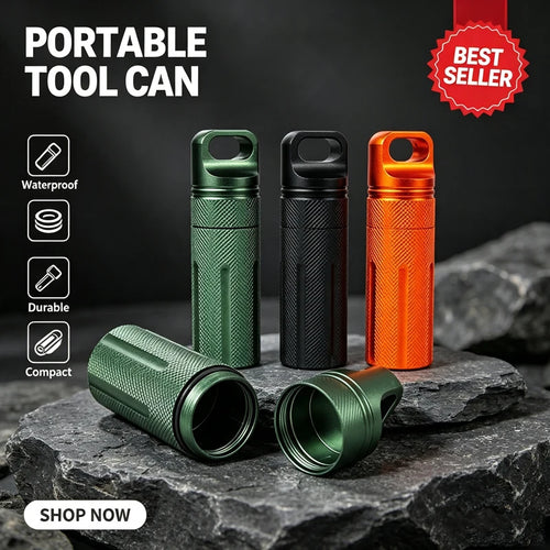 Capsule EDC étanche en aluminium