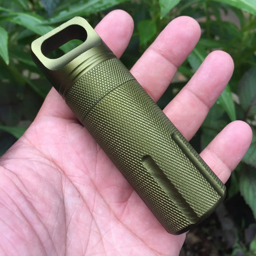 Capsule EDC étanche en aluminium