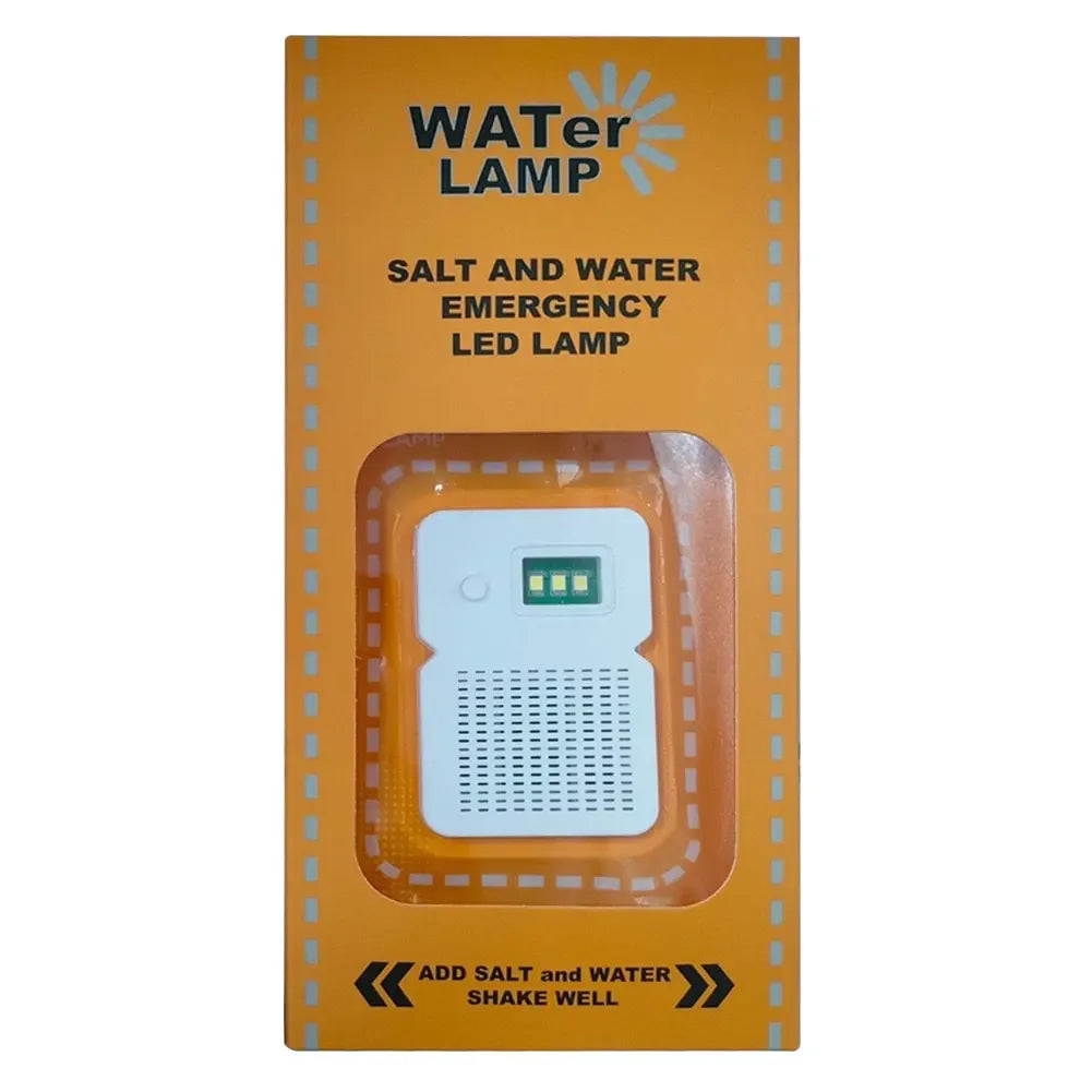 Reusable Water/Salt LED Emergency Lamp