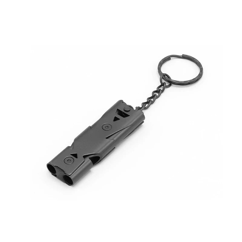 Sifflet de survie montagne puissant avec cordon pour signalisation en randonnée et situations d’urgence
