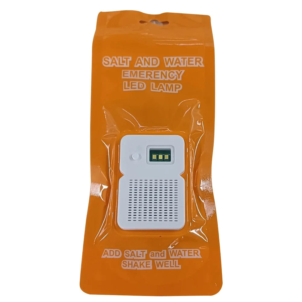 Reusable Water/Salt LED Emergency Lamp